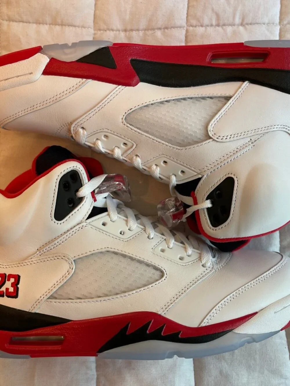Air Jordan 5 Retro Fire Red Deadstock, Size 11